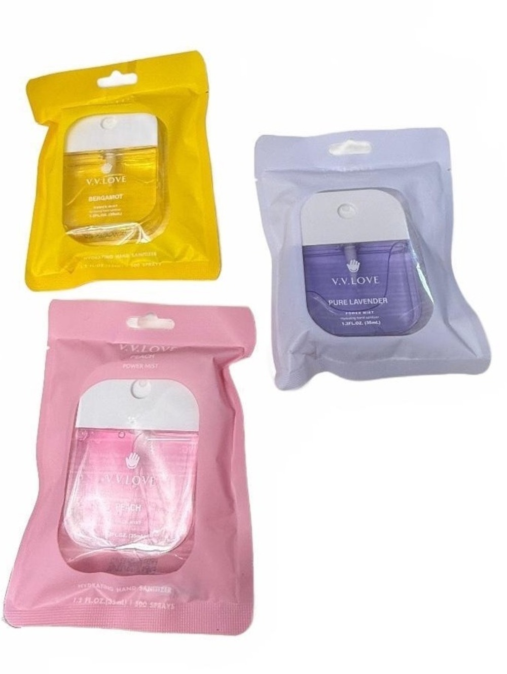 Vexoni Hydrating Hand Sanitizer Pack Set - 3 Varieties